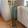 Vintage Brass Companion Set Image 9