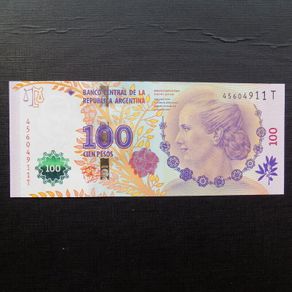 Argentina 2012.100 Pesos.Evita Peron.Unc.Commemorative.