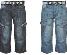 AirWalk CavCarg Dark Wash & Light Wash Men's Denim / Jean Shorts (Set of TWO) - Size XXXXL - Brand New & Tagged
