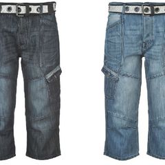 AirWalk CavCarg Dark Wash & Light Wash Men's Denim / Jean Shorts (Set of TWO) - Size XXXXL - Brand New & Tagged