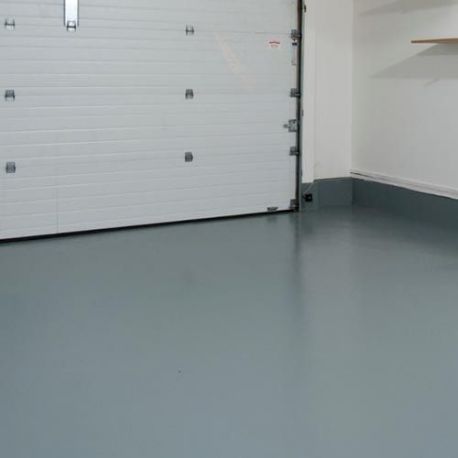 Grey floor paint