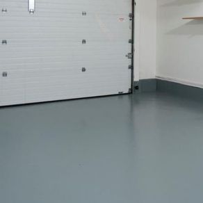 Grey floor paint