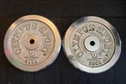 2 x 20KG Weight Plates -  Standard Size