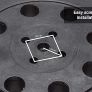 GLASS POLISH 12719 | Random Orbit Sander Backing Pad, Sanding Backer with Hook and Loop 125 mm Image 3