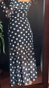 polka dot dress