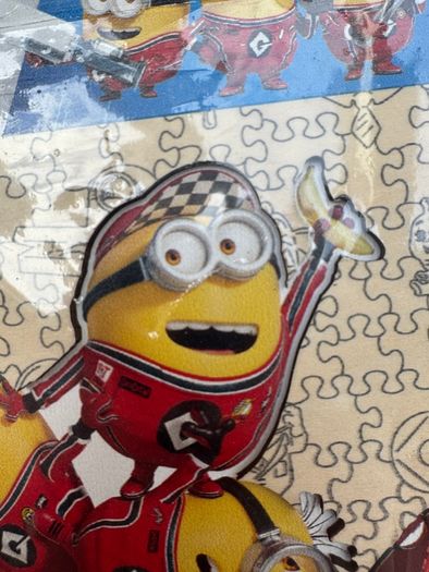 Crafthub Minion Despicable Me 4 Puzzle Despicably Cute Wooden Jigsaw Puzzle New Damaged Blister Please see photos