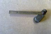 Old honing guide for plane blades Old woodworking tool