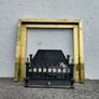 gas fire 28inch opening with brass surround Image 3