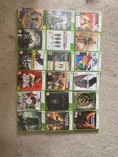 xbox 360 20 games and controller