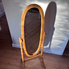Large Oval Dressing Mirror