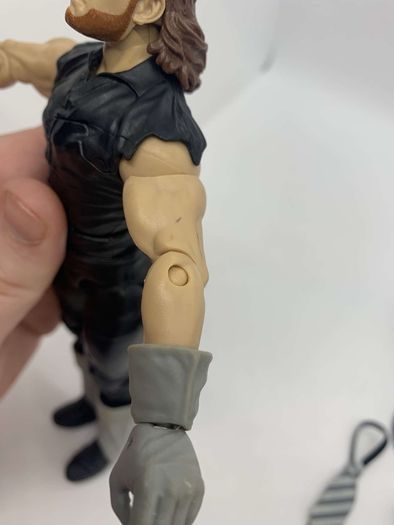 wwe elite Wrestlemania 34 The Undertaker with entrance greats clothing & stand action figure
