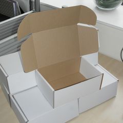 Lot of 5 pcs ecommerce shipping boxes eco friendly cardboard retail box for online shop, online retail gift colelct Size 28 cm x 18 cm x 11cm