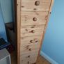 Pine Tall Boy / Chest of Drawers x 7 Image 2
