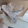 Vintage J G Durand Crystal Vase from France Large & Heavy Image 3