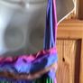 South Ladies Multicoloured Silk one shoulder dress size 12 includes postage Image 5