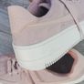 Nike Air Force 1 low sage ladies sneakers beige/pink UK 5 Image 5