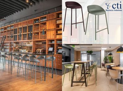 Team Canteen/Hospitality High Stools - NEW