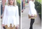 Horse print dress fits sm new