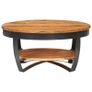 Coffee Table 65x65x32 cm Solid Acacia Wood Image 4