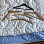 5 Wooden Clothes Hangers Image 2