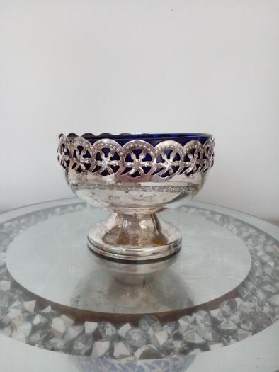 Vintage Silver plated Jam bowl