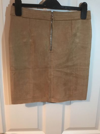 BNWT Suede Mini Skirt