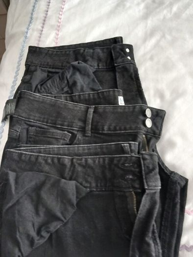 ladies black jeans