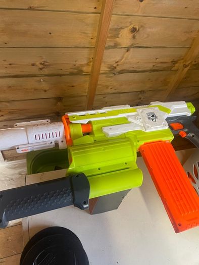 Nerf guns and accessories
