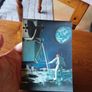 Vintage 3D Lunar Landing Postcard Image 3