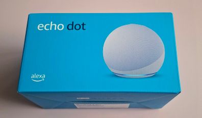 Echo Dot (Newest 5th Gen) Smart Speaker (Glacier White)