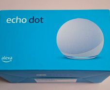 Echo Dot (Newest 5th Gen) Smart Speaker (Glacier White)