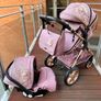 New pink baby p travel system 3 in 1 Image 5