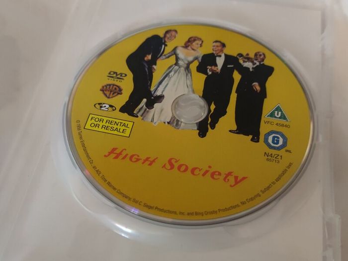 High Society Dvd
