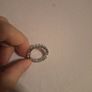silver plated ring Image 3
