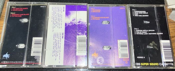 MIDNIGHT OIL  -  Cassette Tape Albums