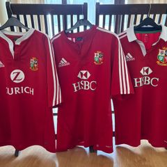 Lions Rugby Jerseys x 3