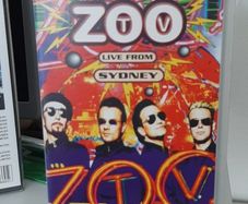 U2 Zoo TV 1993 Live from Sydney VHS