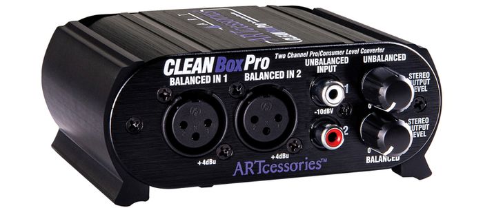 ART Cleanbox Pro 2-Channel Level Converter