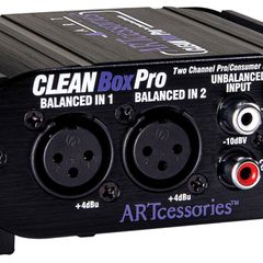 ART Cleanbox Pro 2-Channel Level Converter