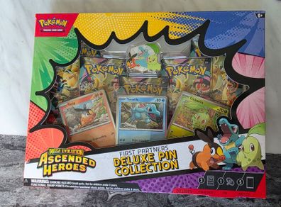Pokemon Ascended Heroes First Partner Deluxe Pin Collections