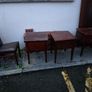 Two Sets of wooden bedside tables Image 2
