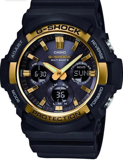 Casio G shock protection Mens Analogue Digital Quartz Watch with Resin Strap