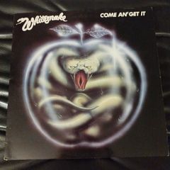 Whitesnake Come and get it lp UK press