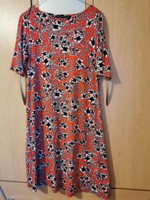M&S floral print dress UK 12