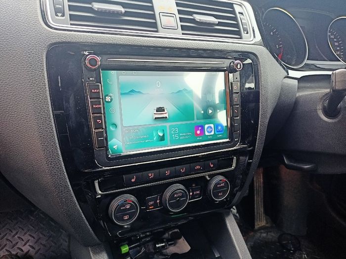 8" Android Car Radio with SatNav GPS, Hands free Bluetooth, WIFI for Volkswagen Polo Passat Golf Scrirocco Transporter Octavia