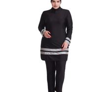 Brand New OBEEII Women's Modest Swimsuits Muslim Full Cover Swimsuit Islamic Beachwear