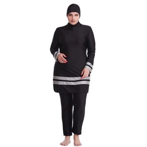 Brand New OBEEII Women's Modest Swimsuits Muslim Full Cover Swimsuit Islamic Beachwear