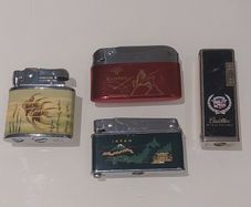 Vintage Lighters Pocket 1970-80's
