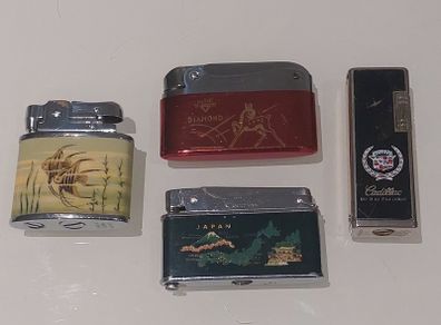 Vintage Lighters Pocket 1970-80's