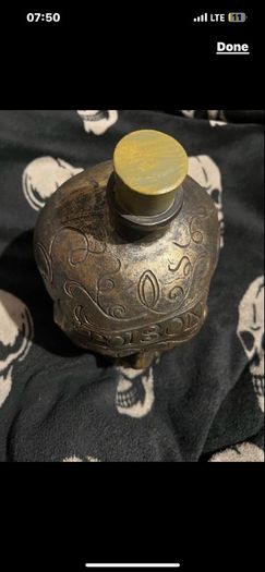 skull poison  Halloween decoration size 22/15 cm
